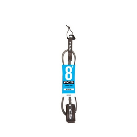 Лиш FCS 8' Regular Leash 7mm Graphite