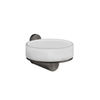 Gessi 316 54701#707 Мыльница настенная, цвет: белый/brushed black metal pvd