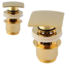 Remer 905SCC2114DO Донный клапан с переливом, цвет: золото
