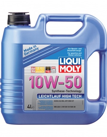 Liqui Moly Leichtlauf High Tech 10W-50  НС-синтетическое моторное масло