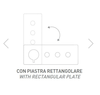 Remer Chrono CH98D2WBCFP Смеситель для душа, цвет: чёрный