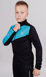 Детская утеплённая лыжная куртка Nordski Jr. Premium Blue-Black