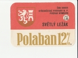 K15191 ЧССР Чехословакия Пивная этикетка Polaban 12% K15191 ЧССР Чехословакия Пивная этикетка Polaban 12%