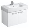 Geberit Renova Compact 879080000 Тумба под раковину 78x46.3x47.8см, матовый белый / меламиновое покрытие, ультраглянцевые белые / пленочное покрытие