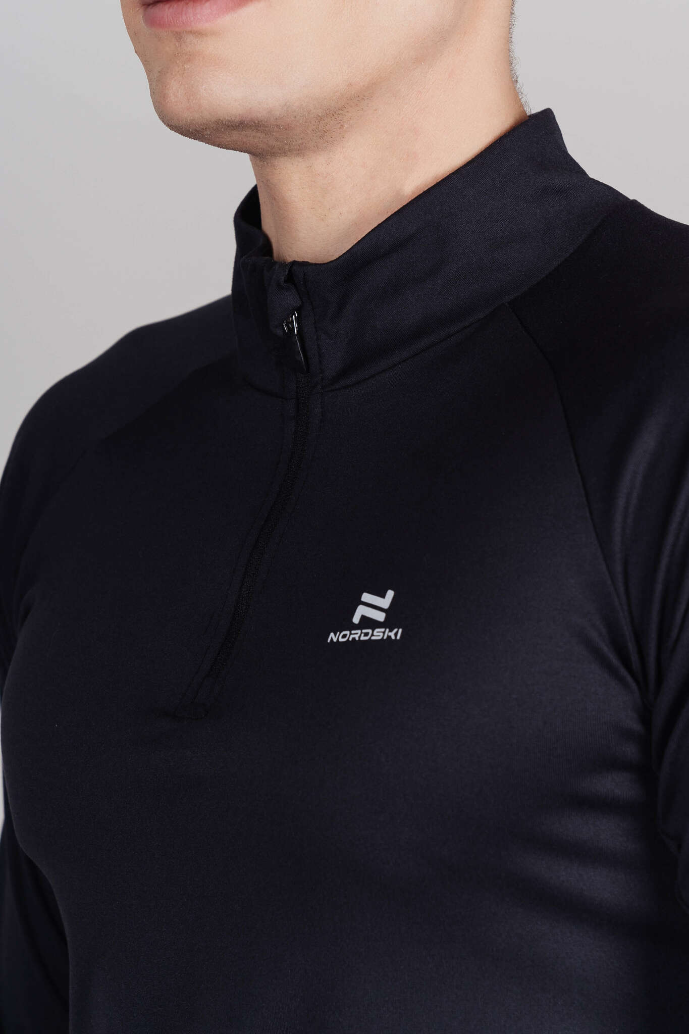 Мужской лонгслив для тренировок Nordski Pro Hand black - 4