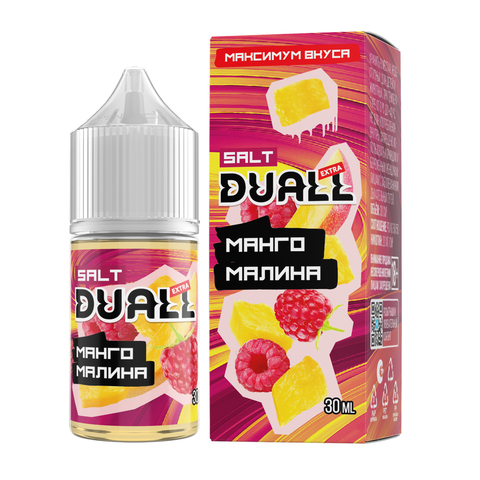 Жидкость DUALL EXTRA Salt 2% HARD 30 ml - Манго Малина