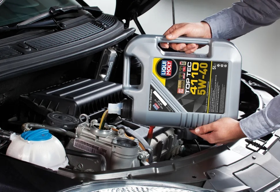 Моторное масло Liqui Moly Top Tec 4100 5W40 hc-синтетическое 5л