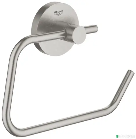 Держатель для туалетной бумаги GROHE Start, без крышки, цвет СуперCталь (41200DC0)