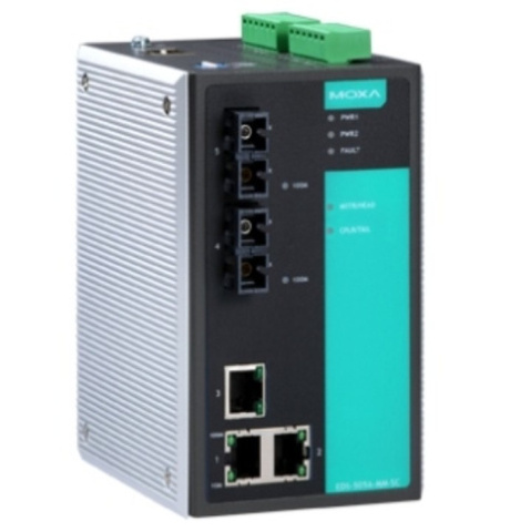 Коммутатор управляемый MOXA EDS-505A-MM-SC