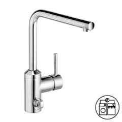 Kludi L-ine 428160577 Смеситель для кухни, цвет: хром фото