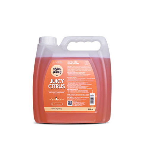 Foam Heroes Универсальный органический очиститель Juicy Citrus, 3л