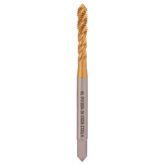 Метчик М 3,0х0,5 (Машинный, винт.) DIN371 HSSE-TiN 6g C/2-3P R45 56мм a=2,7 H-Tools 514X01-C2-0030