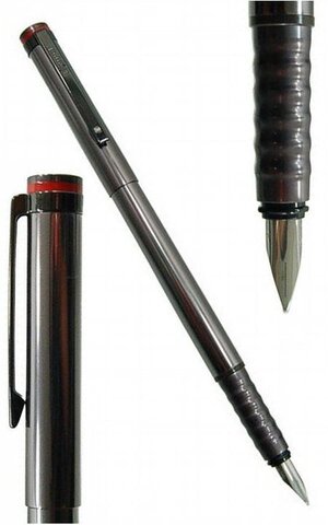 Ручка перьевая Rotring Esprit Black CT, F (R 033102)