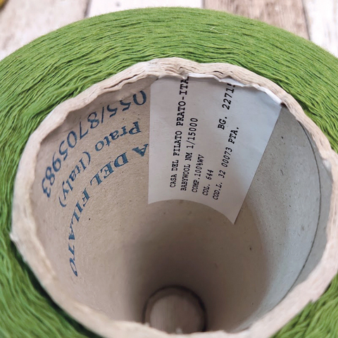 Меринос CASA DEL FILATO / BABYWOOL 1/15 зеленое яблоко