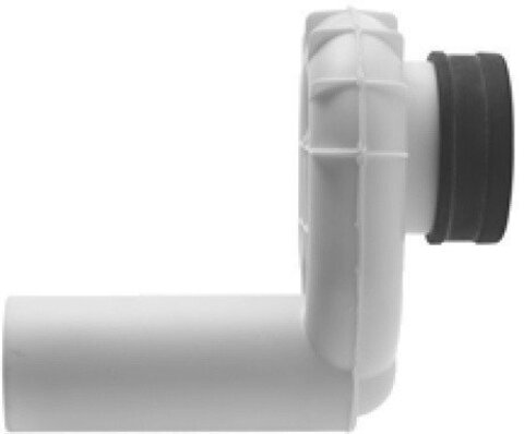 Duravit 51120000 Сифон, назначение-для писсуара, тип-горизонтальный, материал-пластик