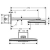Hansgrohe Rainmaker Select 24015400 Душ верхний 46х30 см 2 режима