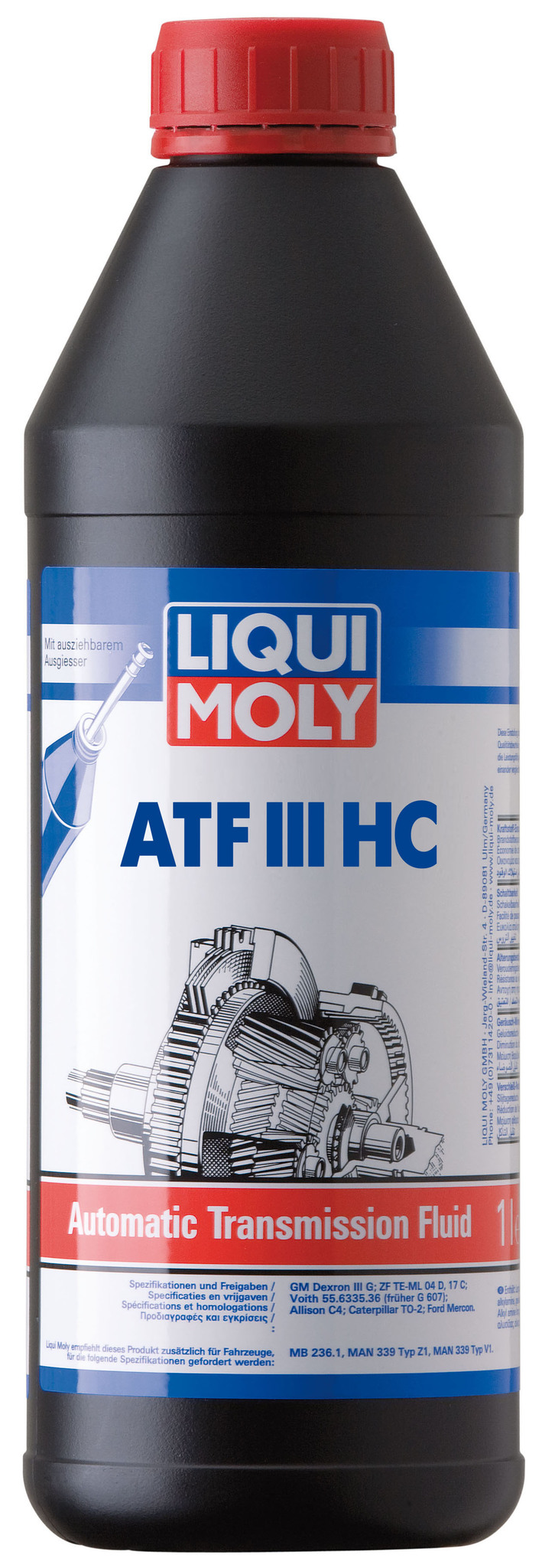 Масло трансмиссионное  Liqui Moly ATF III  1л