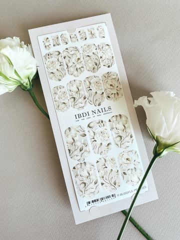 Пленки для маникюра IBDI NAILS 11 BLISSFUL PEONIES