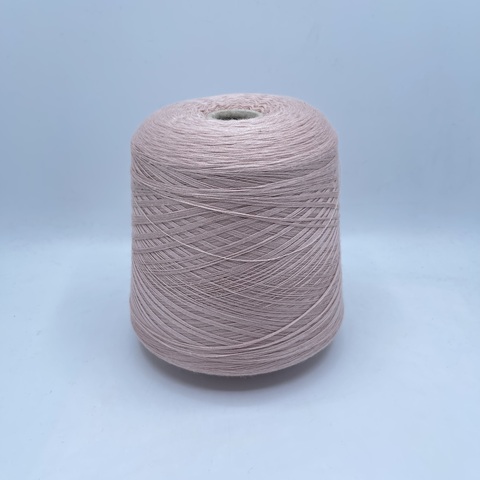 Бобинная пряжа (пр.Италия),art-Bonton 2/60 3000м / 100 гр. 70%Меринос 30%Шелк , цвет-Пастельно-розовый, арт.23724