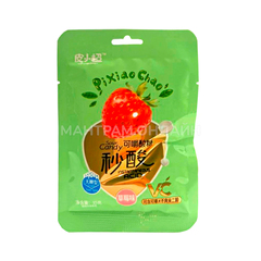 Драже кислое PixiaoChao Instantaneous Sour Candy вкус клубника 15 г