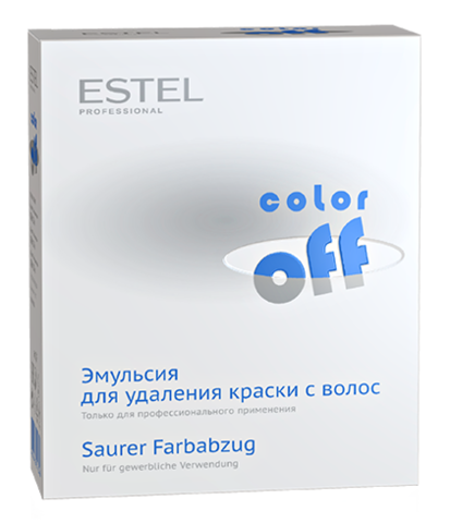 Эмульсия для удаления стойких красок с волос COLOR OFF, ESTEL Prof