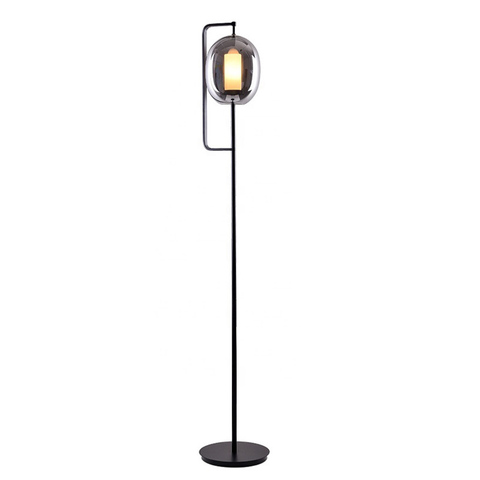 Торшер Lantern Light черный