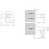Gessi Rilievo 59160#299 Держатель для душевой лейки поворотный, цвет: nero XL