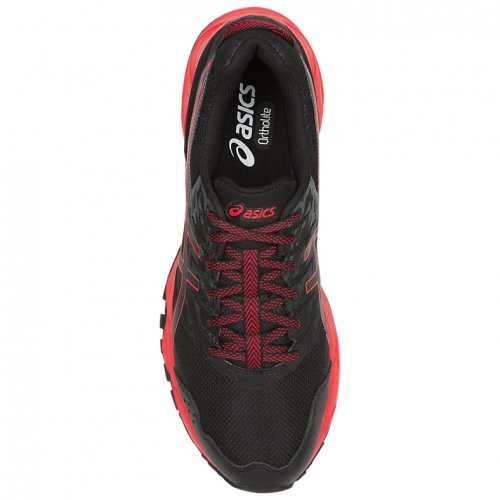 Кроссовки внедорожники мужские Asics Gel Sonoma 3 черные-красные - 4