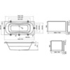 Ravak CZ00140A00 Боковая панель A U 80 см белая