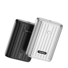 Внешний аккумулятор WiWU JC-08, 10000mAh, Type-C input, чёрный
