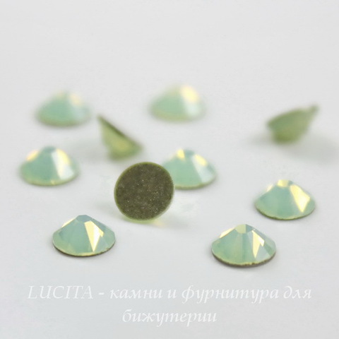 2058 Стразы Сваровски холодной фиксации Chrysolite Opal ss12 (3,0-3,2 мм), 10 штук ()