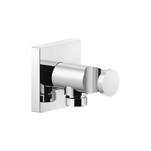 Gessi Rilievo 59161#031 Вывод воды с держателем для душевой лейки на 1/2", цвет: хром