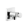 Gessi Rilievo 59161#031 Вывод воды с держателем для душевой лейки на 1/2", цвет: хром