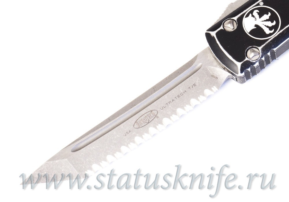 Нож Microtech 123-12DBK Ultratech M390 Apocalyptic Distressed Black