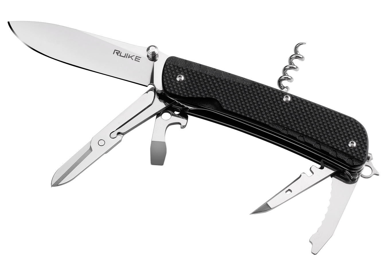 Нож складной Ruike LD31-B, черный