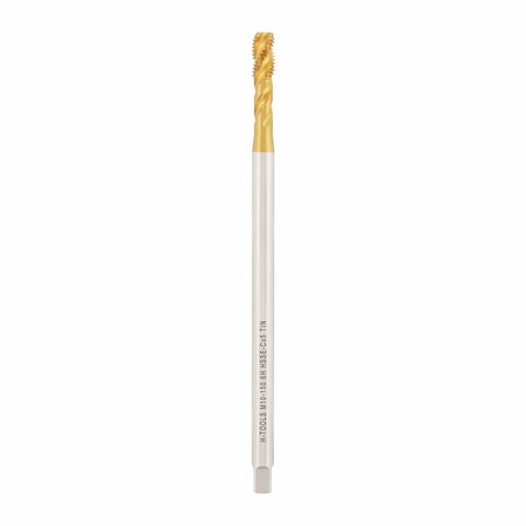 Метчик М10х1,5 (Машинный, винт., XL) HSSE-TiN 6h C/2-3P R45 150мм a=5,5 H-Tools 32085THT