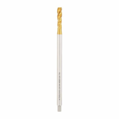 Метчик М10х1,5 (Машинный, винт., XL) DIN371 HSSE-TiN 6h C/2-3P R45 200мм a=8 H-Tools 32185THT
