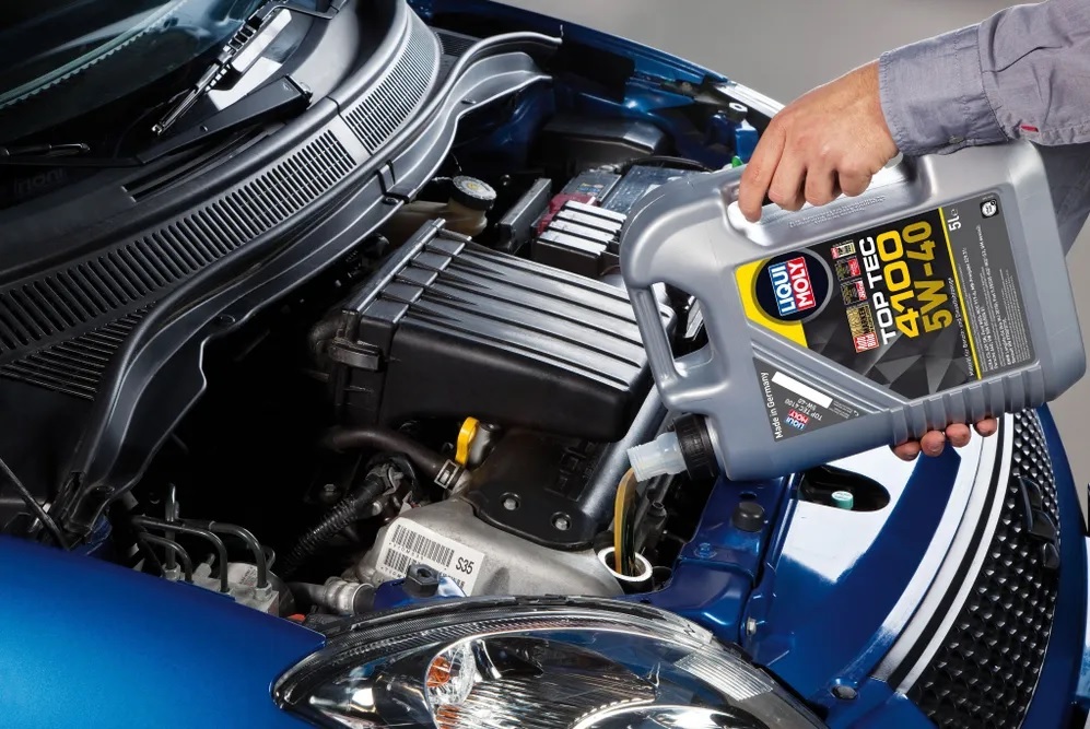 Моторное масло Liqui Moly Top Tec 4100 5W40 hc-синтетическое 5л