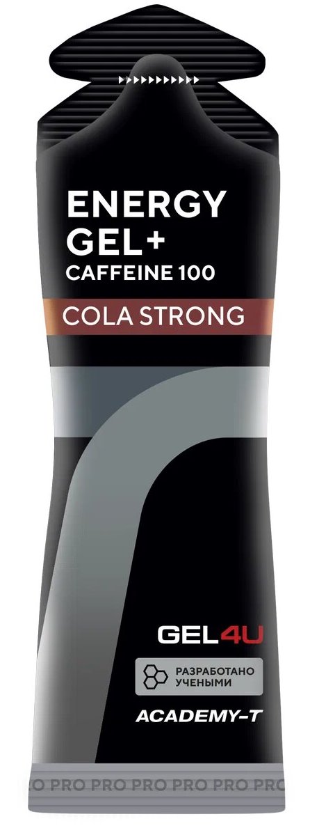 Энергетический гель с кофеином GEL4U Energy GEL + Caffeine 60 г кола