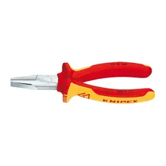 Плоскогубцы с гладкими губками хромированные 160 мм Knipex 20 06 160