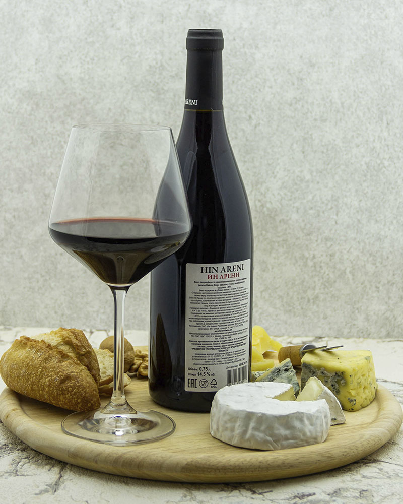 Вино Hin Areni Красное Сухое 2015 г.у. 14,5% 0,75 л, Армения