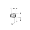 Duravit Karree 99531000 Мыльница