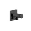 Gessi Rilievo 59161#299 Вывод воды с держателем для душевой лейки на 1/2", цвет: nero XL
