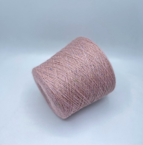 Filcom (пр.Италия), art- Marica tweed 2/11 550м/100гр.60%Шелк 40%Суперкид мохер, цвет-Нежно-розовый,твид арт.28599