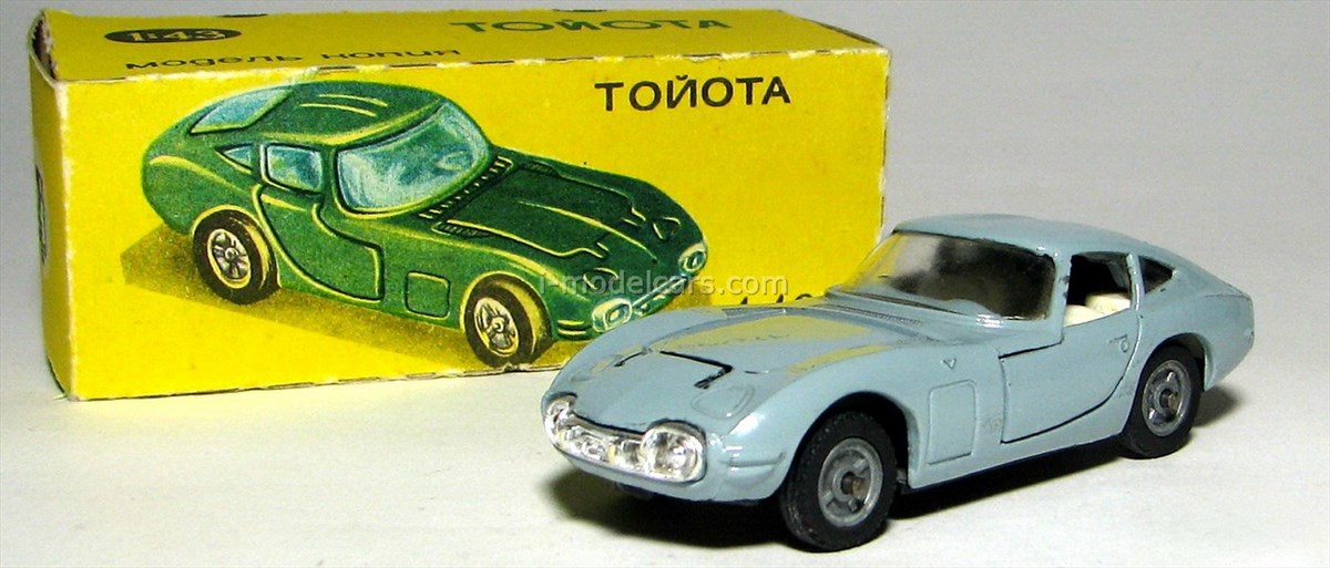 Toyota 2000 GT (solid rear hatch) #A-29 USSR remake 1:43