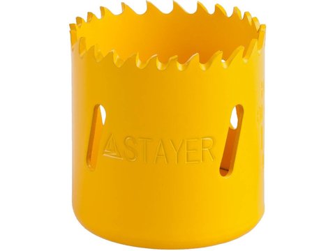 STAYER COBRA-BiM 44 мм биметаллическая коронка, сталь HSS (29547-044)
