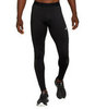 Asics Lite Show Winter Tight утепленные беговые тайтсы мужские черные - 1