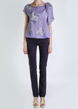 Блуза из шелка BLUGIRL BLUMARINE