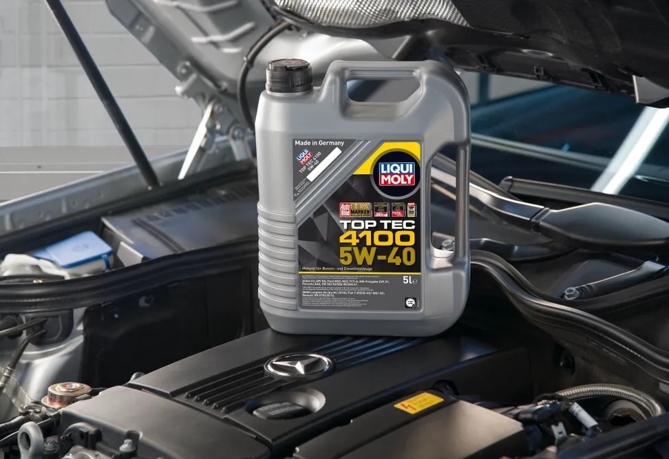 Моторное масло Liqui Moly Top Tec 4100 5W40 hc-синтетическое 5л