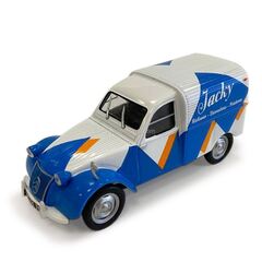 Citroen 2CV van Diorama: The sign painter Altaya 1:43